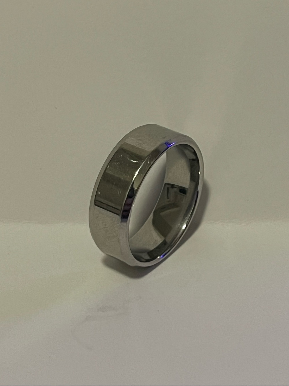 Men's Polished Comfort-Fit Ring